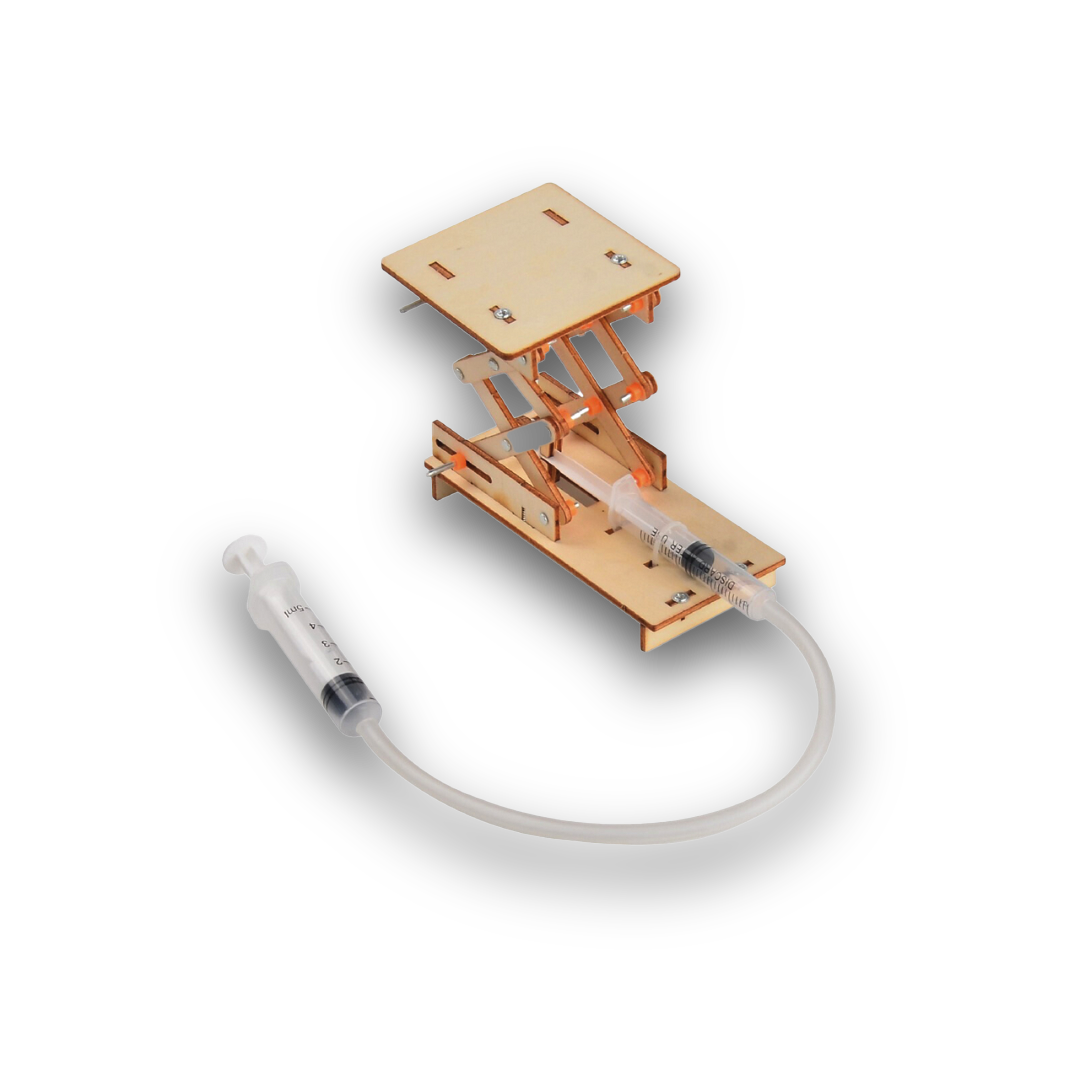 BUBBLEGUM Wood STEM Hydraulic Lifting Platform