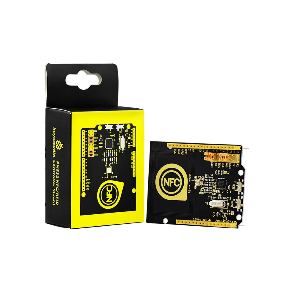 KEYESTUDIO NFC/RFID Controller Shield PN532 for Arduino Uno R3