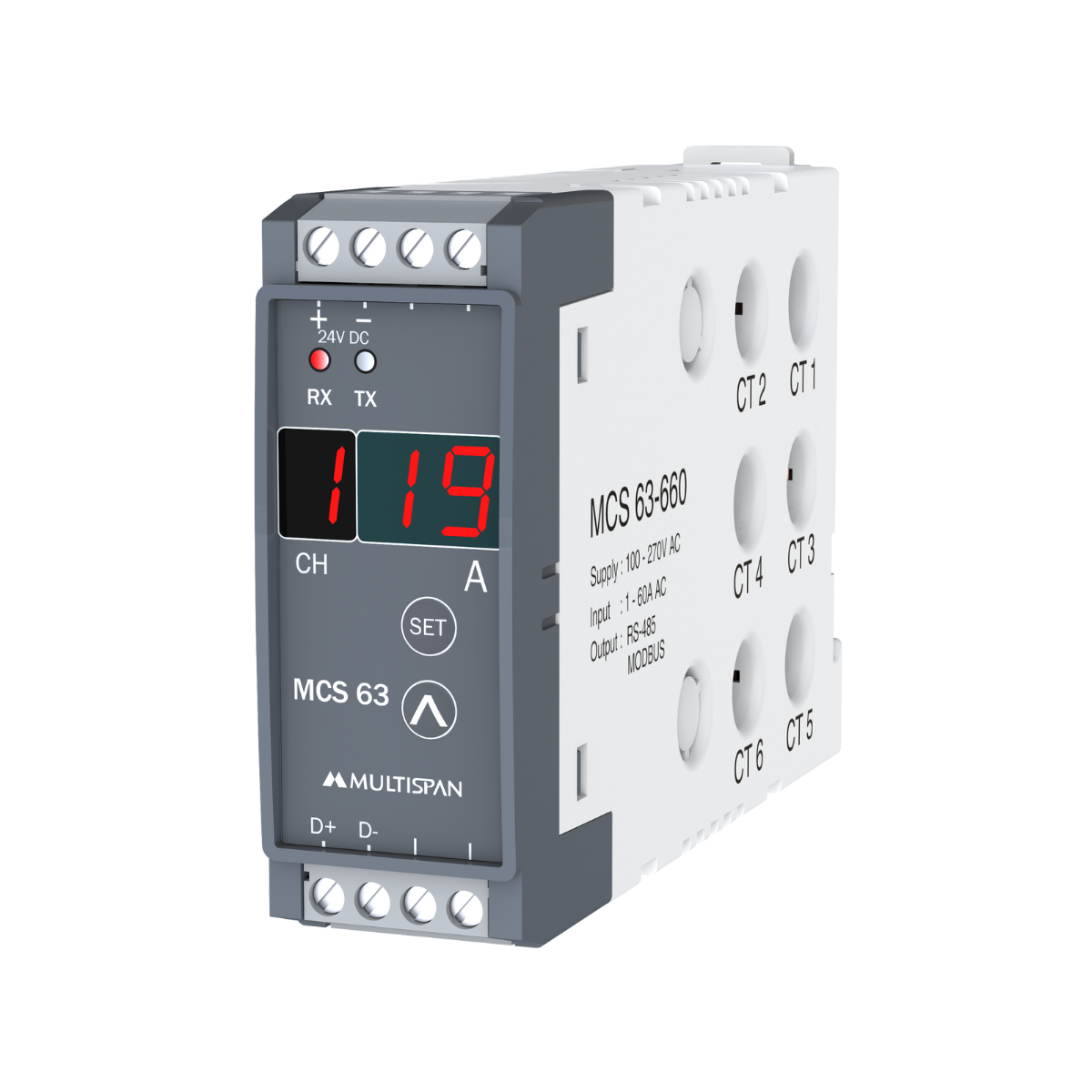 MULTISPAN Channel Current Scanner MCS-63-660