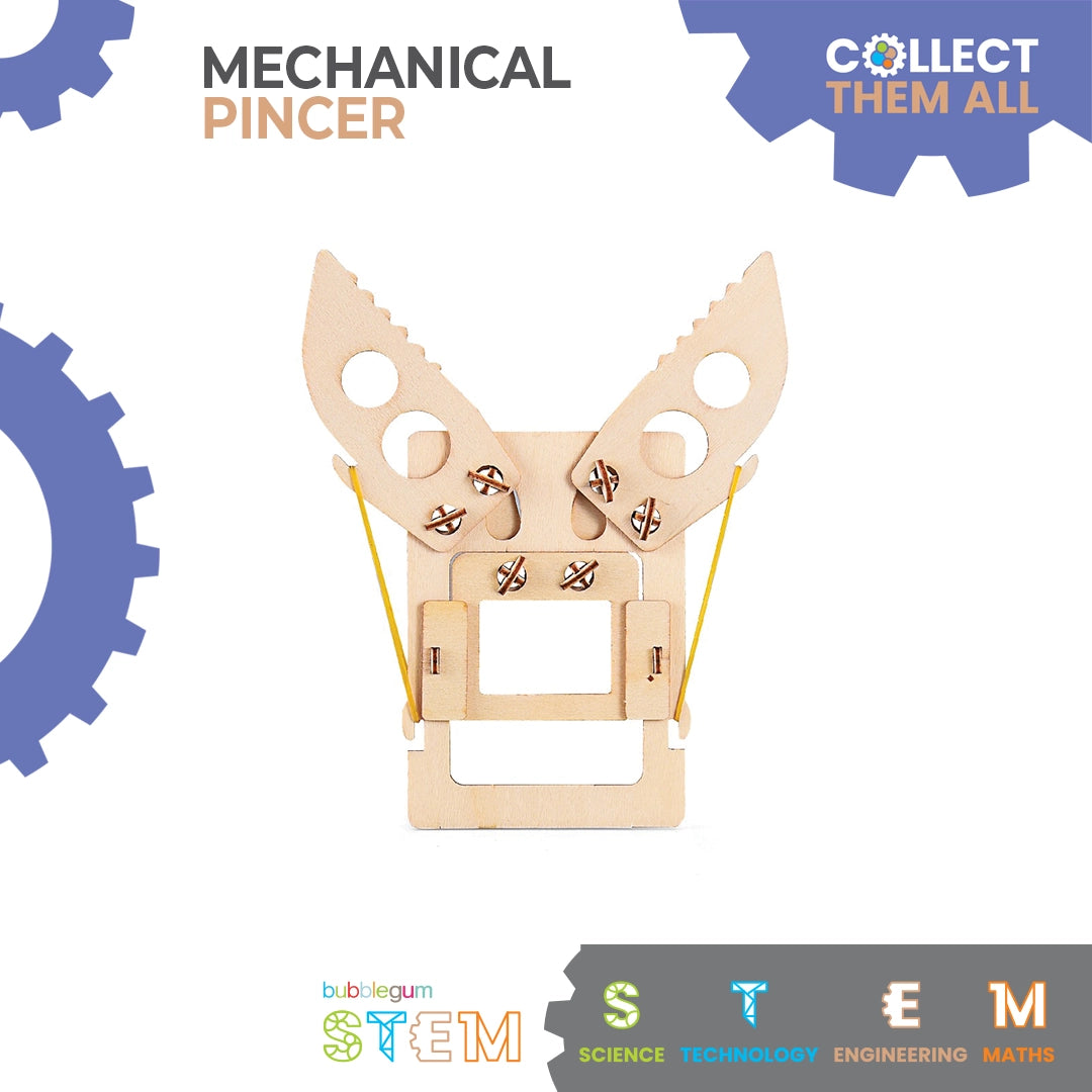 BUBBLEGUM Wood STEM Mechanical Pincher