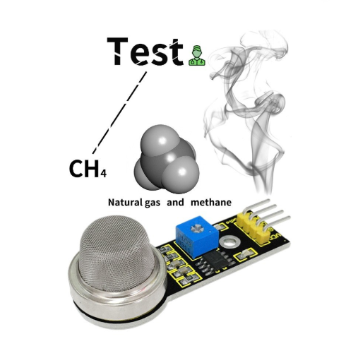 KEYESTUDIO Natural Gas & Methane Sensor - MQ-4