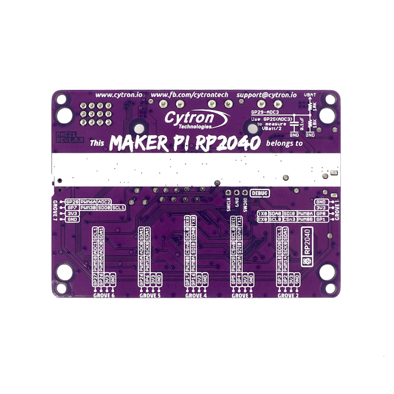 Maker Pi RP2040 - Simplifying Robotics with Raspberry Pi RP2040