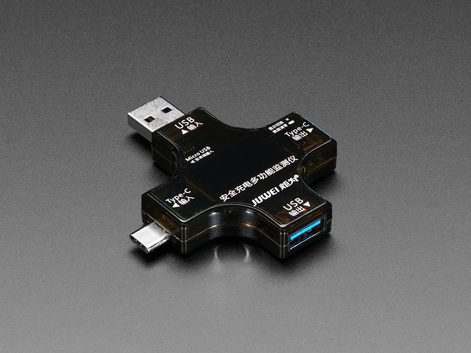 ADAFRUIT Multifunctional USB Digital Tester - USB A and C