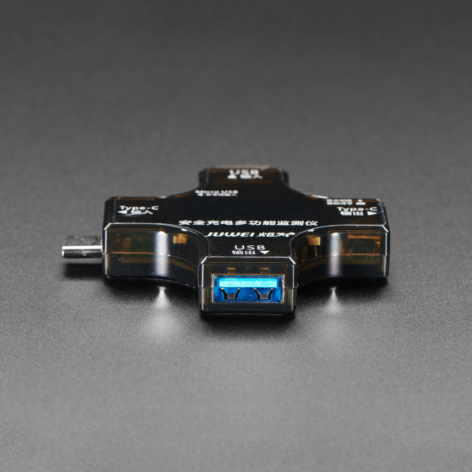 ADAFRUIT Multifunctional USB Digital Tester - USB A and C