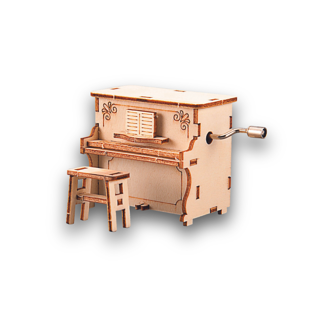 BUBBLEGUM Wood STEM Music Box