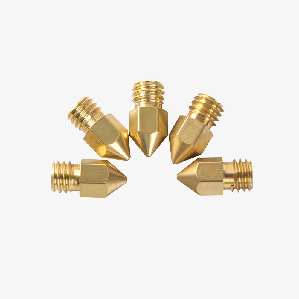 CREALITY Nozzle- D6xd0.4xH13 brass (5pcs)