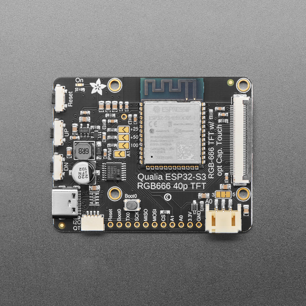 ADAFRUIT Qualia ESP32-S3 For TTL RGB-666 Displays