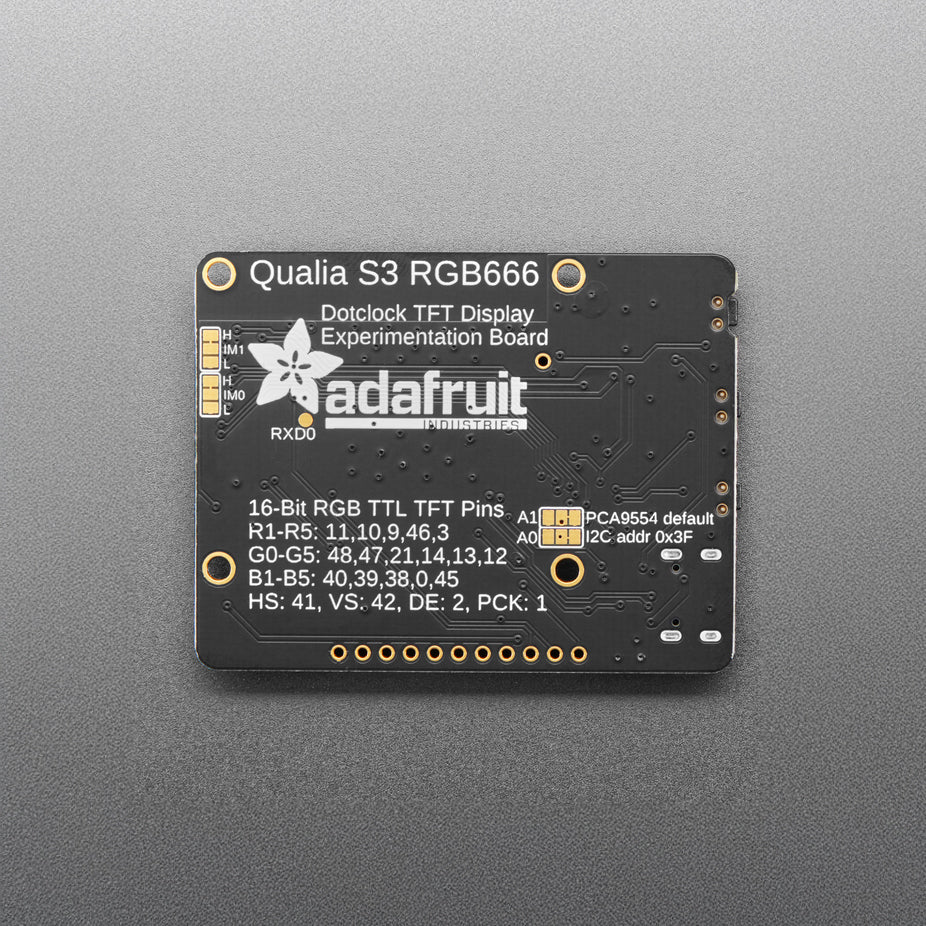ADAFRUIT Qualia ESP32-S3 For TTL RGB-666 Displays