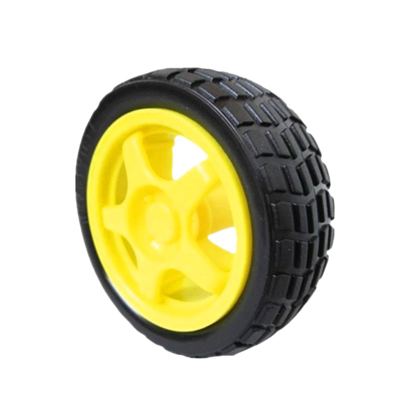 Robot Smart Car Wheel Tyre (Higher friction) (Set of 4)