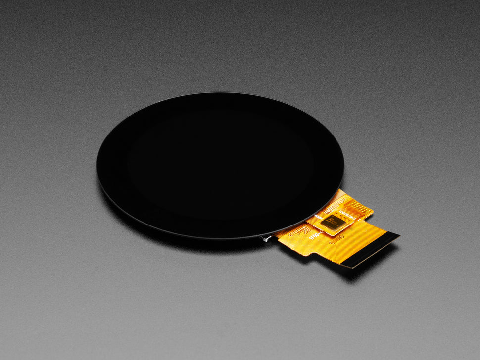 ADAFRUIT Round RGB 666 TTL TFT Display - 2.1"\- Capacitive Touch - TL021WVC02CT-B1323 ( 480x480 )