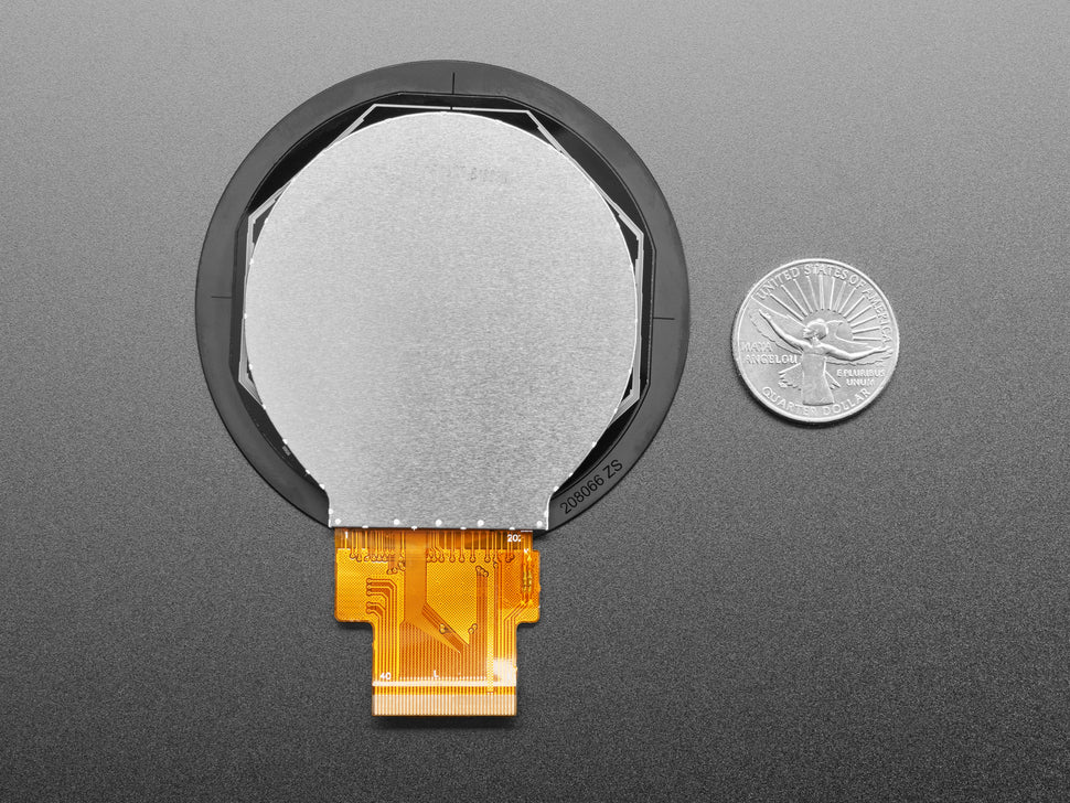 ADAFRUIT 2.1" Round RGB-666 TTL TFT Display with Capacitive Touch