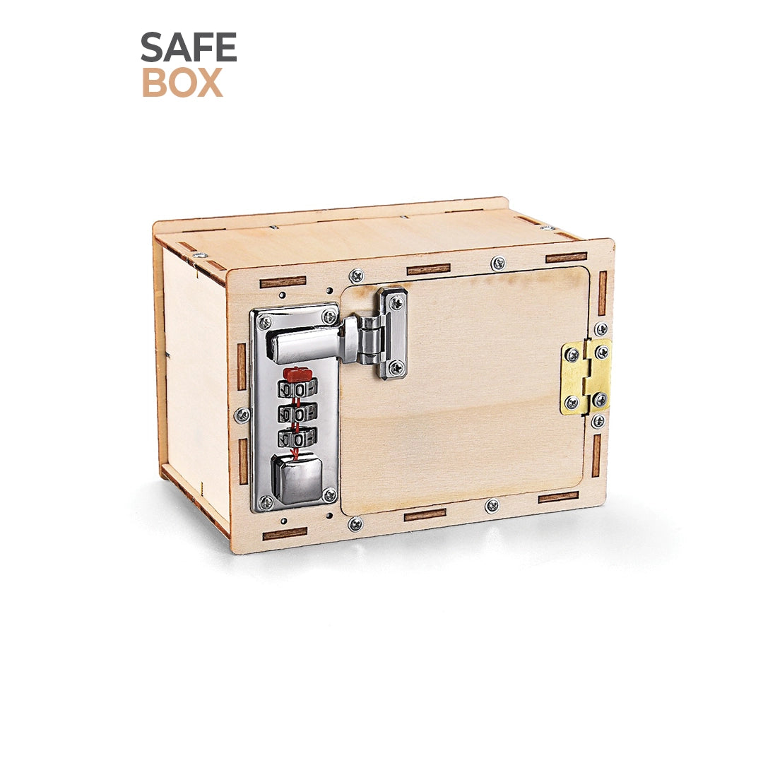 BUBBLEGUM Wood STEM Safe Box