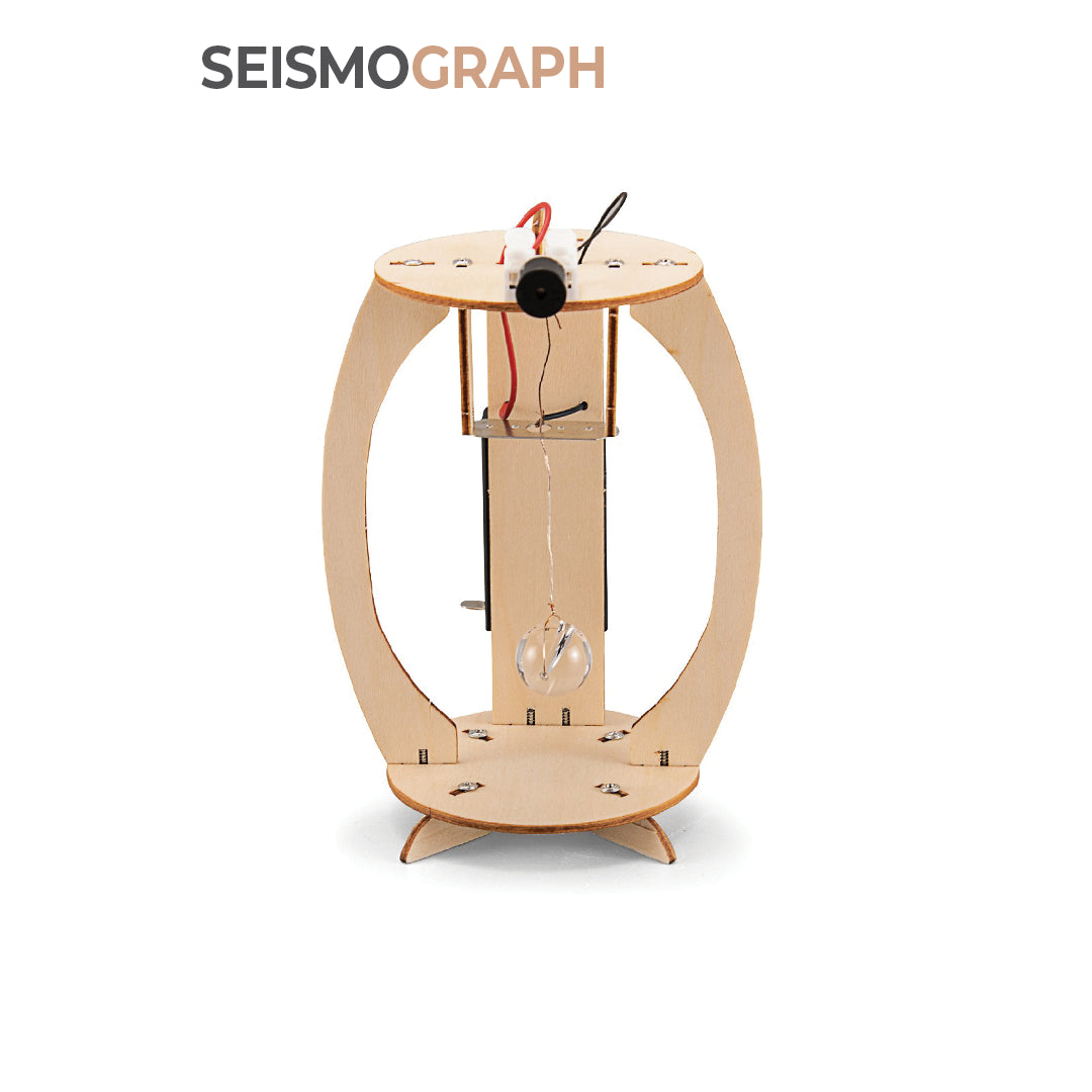 BUBBLEGUM Wood STEM Seismograph