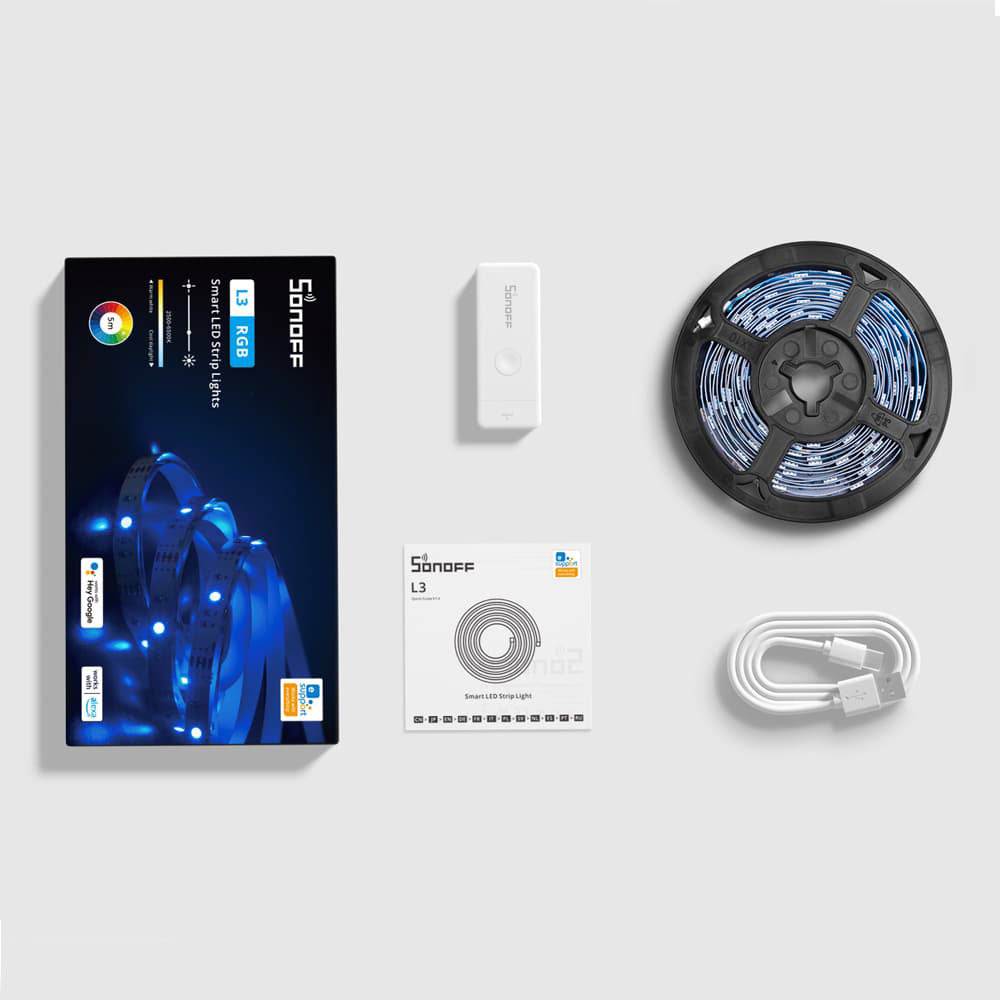 SONOFF RGBIC Smart LED Strip Lights L3 Pro (5m)