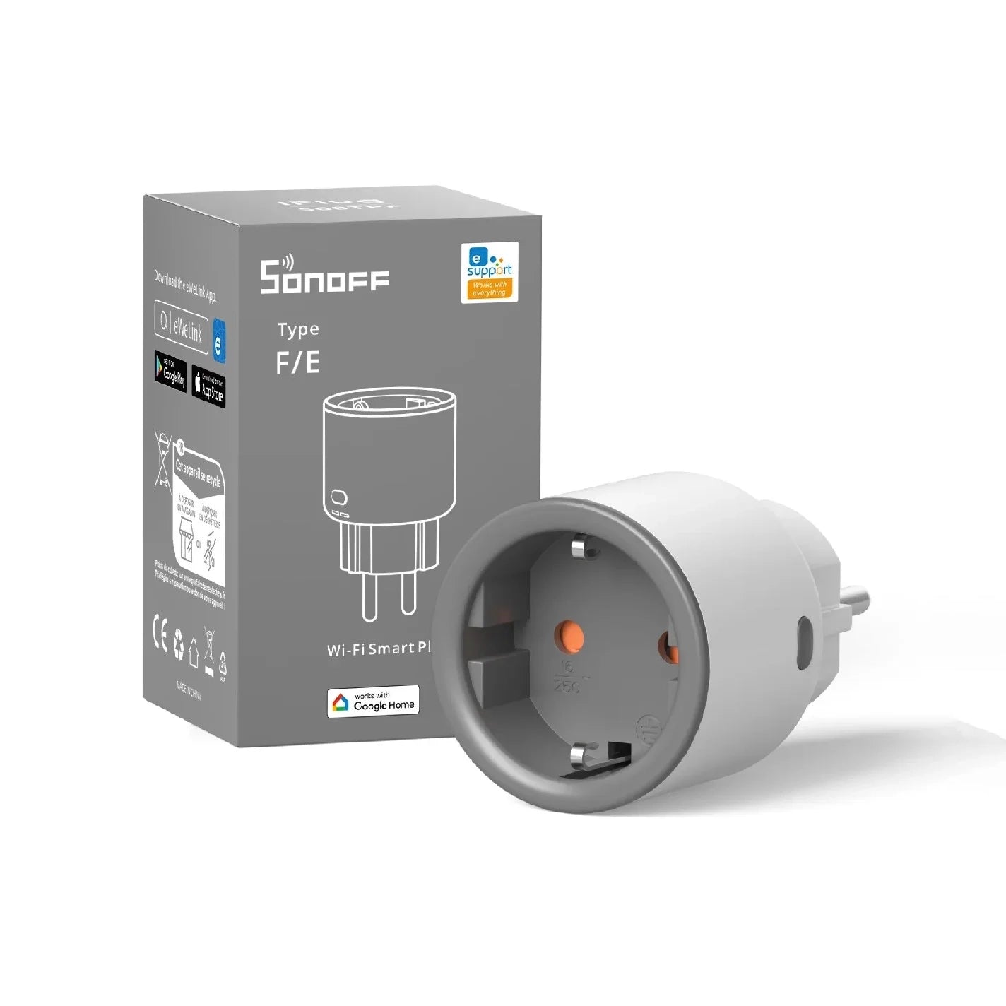 SONOFF Wi-Fi Smart Plug S60TPF (EU)