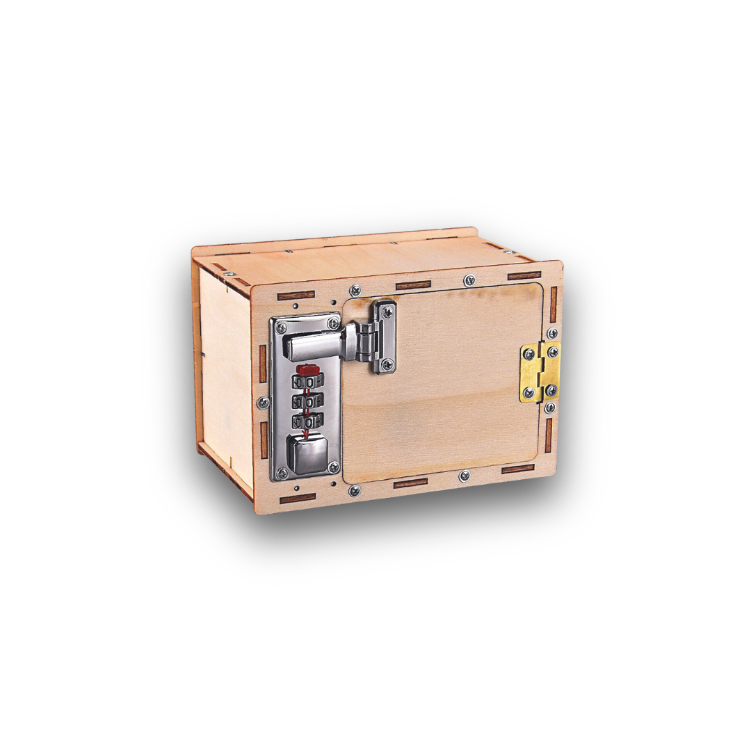 BUBBLEGUM Wood STEM Safe Box