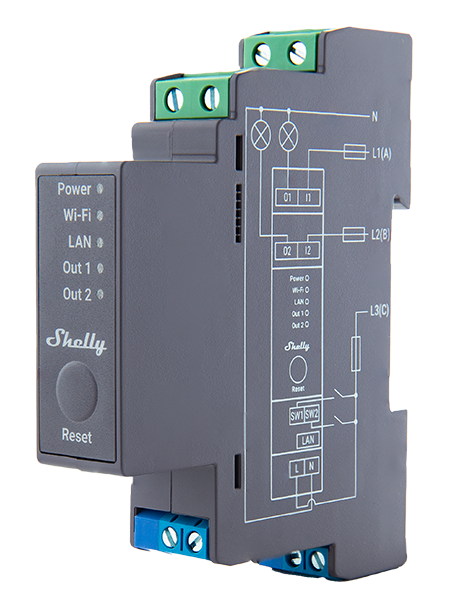 SHELLY Pro 2 V1