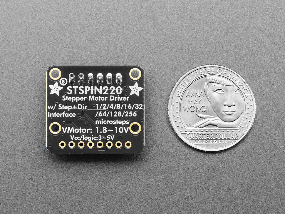 ADAFRUIT STSPIN220 Stepper Motor Driver Breakout Board