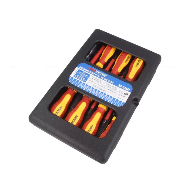 TME Insulated Screwdriver Set in Plastic Box