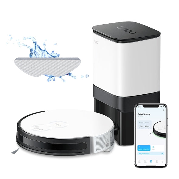 TAPO Robot Vacuum Cleaner & Mop + Smart Auto-Empty Dock