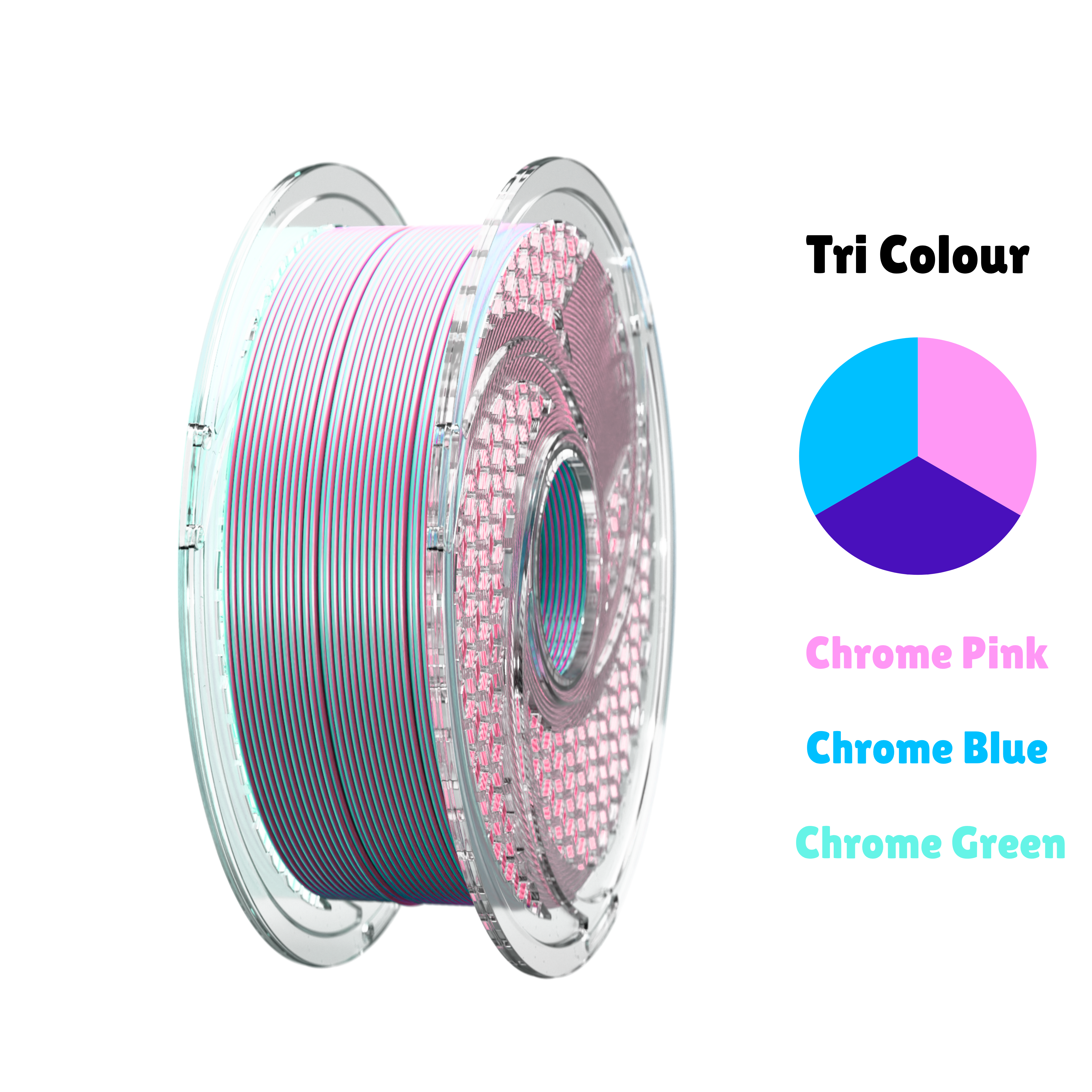 SA FILAMENT Tri Silk PLA Filament 750g 1.75mm