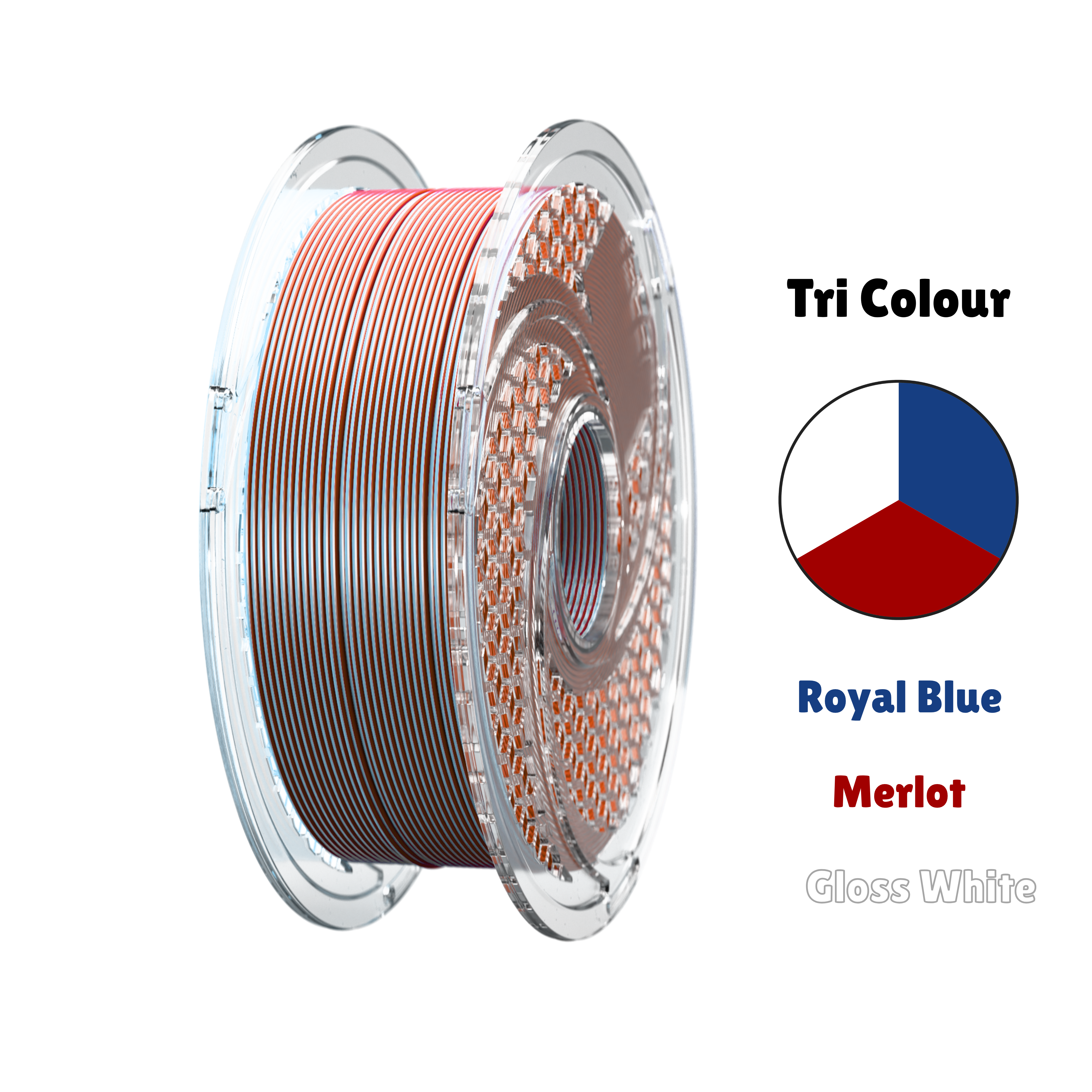 SA FILAMENT Tri Silk PLA Filament 750g 1.75mm