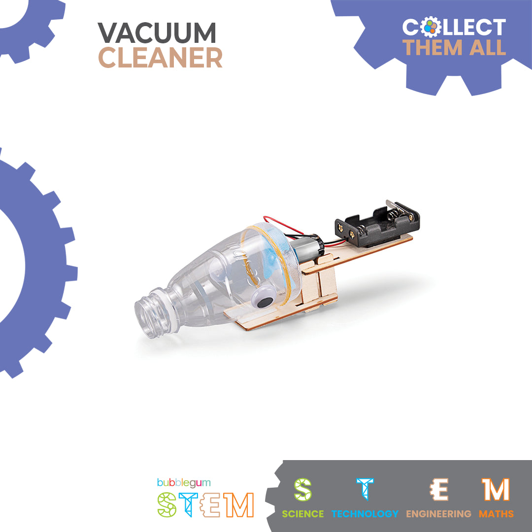 BUBBLEGUM Wood STEM Vacuum Cleaner