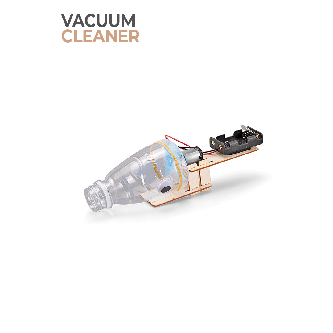 BUBBLEGUM Wood STEM Vacuum Cleaner