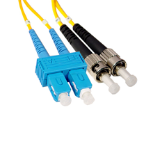 ST-SC Single Mode Fiber Optic Patch Lead (3m)