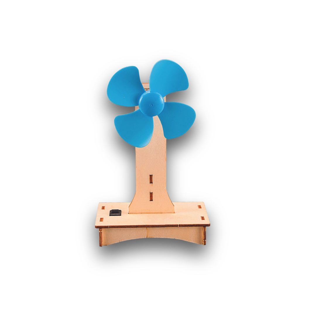 BUBBLEGUM Wood STEM Wind Fan