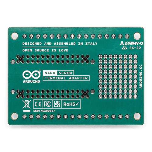 ARDUINO® Nano Screw Terminal Adapter