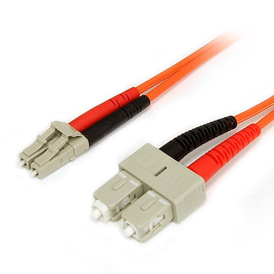 SC-LC Multi Mode Fiber Optic Patch Lead (1m)