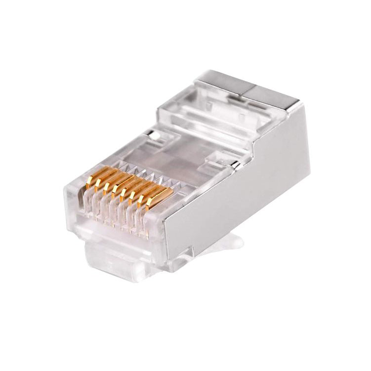 LINKBASIC RJ45 Cat5e Shielded FTP Modular Plug (Pack of 10)