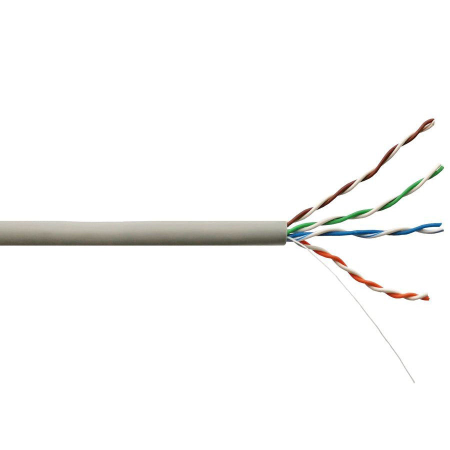Cat5e CCA Grey UTP Cable (100m Box)