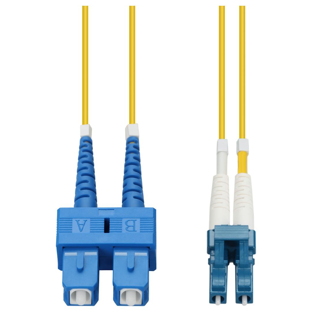 SC-LC Single Mode Fiber Optic Patch Lead (2m)