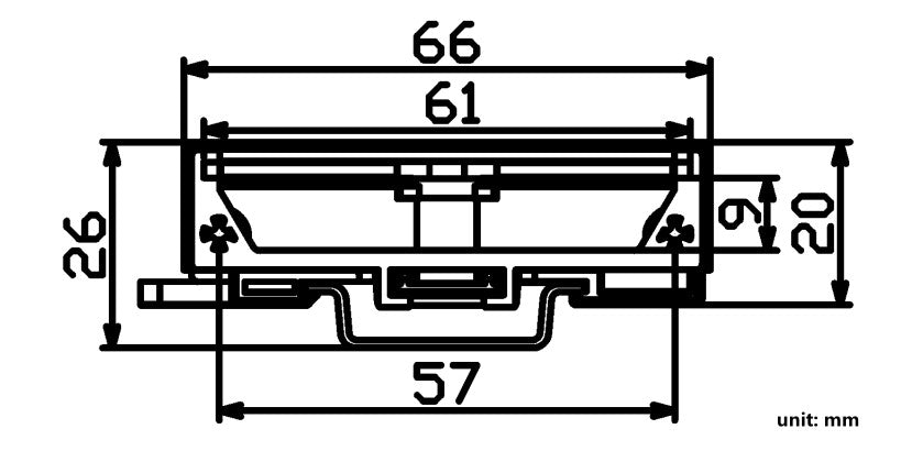 DFROBOT DIN Rail Mount Bracket for Arduino UNO R3 / Leonardo