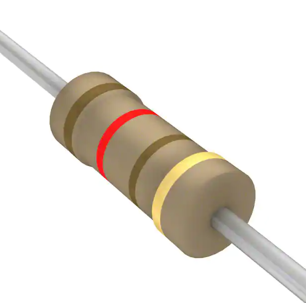 DIGI-KEY 120 OHM ±5% 0.25W, 1/4W Through Hole Resistor (Pack of 10)