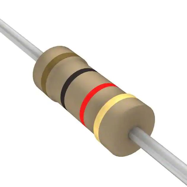 DIGI-KEY 1K OHM ±5% 0.25W, 1/4W Through Hole Resistor (Pack of 10)