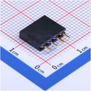 LCSC (2.54mm) 3A bronze -40℃~+105℃ Straight 1x4P Top 4 1 Square Holes Plugin,P=(2.54mm) Female Headers ROHS