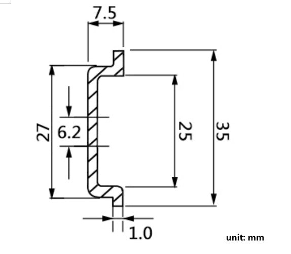 DFROBOT DIN Rail Mount Bracket for Arduino UNO R3 / Leonardo