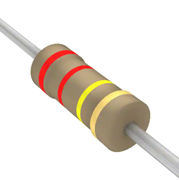 DIGI-KEY 220K OHM ±5% 0.25W, 1/4W Through Hole Resistor (Pack of 10)