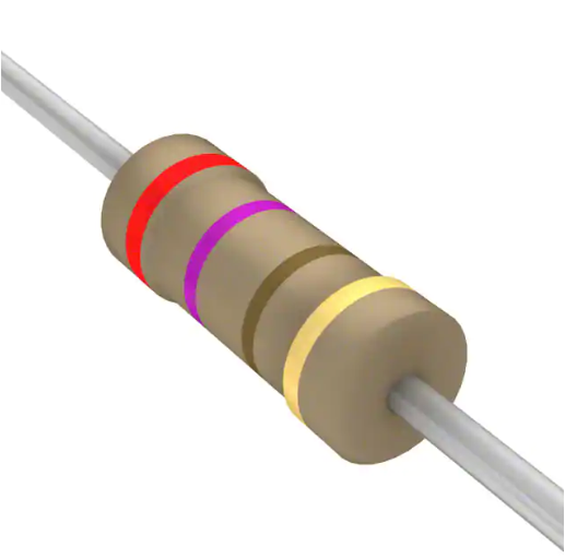 DIGI-KEY 270 OHM ±5% 0.25W, 1/4W Through Hole Resistor (Pack of 10)