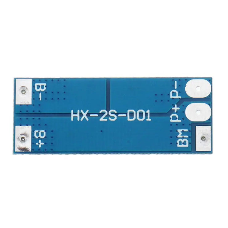 2 series 7.4V lithium battery protection board 8A working current 15A current Overcharge discharge protection