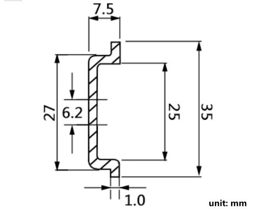 DFROBOT DIN Rail Mount Bracket for Arduino Mega