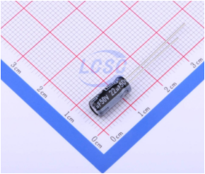 LCSC 22uF 50V ±20% Radial Leaded 5x11mm Aluminum Electrolytic Capacitors