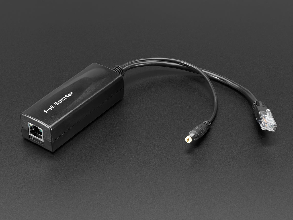 POE to 12V DC Power Over Ethernet 48V To 5V 12W Active POE Splitter DC Barrel Jack for Raspberry Pi IP CAMERA 12V1A DC