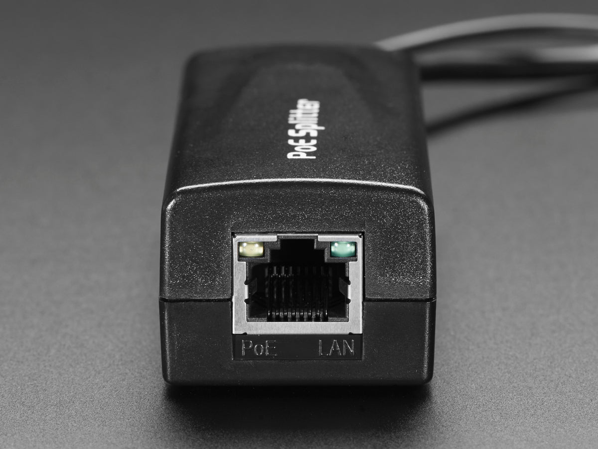 POE to 12V DC Power Over Ethernet 48V To 5V 12W Active POE Splitter DC Barrel Jack for Raspberry Pi IP CAMERA 12V1A DC