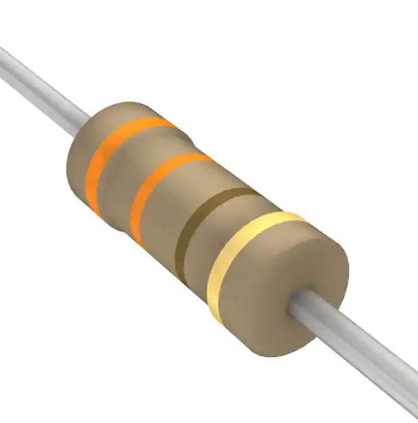 DIGI-KEY 330 OHM ±5% 0.25W, 1/4W Through Hole Resistor (Pack of 10)