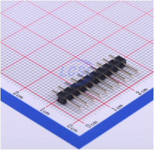 LCSC 3A Straight Square Pins -40℃~+105℃ 1 10 (2.54mm) Black 1x10P Plugin,P=(2.54mm) Pin Headers ROHS