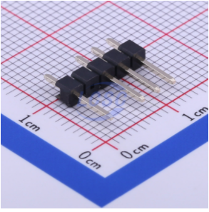 LCSC 3A Straight Square Pins (2.5mm) (6.1mm) -40℃~+105℃ 1 (3mm) 5 (2.54mm) Black Brass 1x5P Plugin,P=(2.54mm) Pin Headers ROHS
